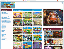 Tablet Screenshot of en.mahjongflash.net